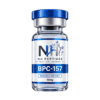 Vial of NH Peptides BPC-157 10mg lyophilised powder