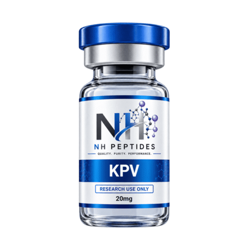 Vial of NH Peptides KPV 20mg lyophilised powder
