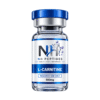 Vial of NH Peptides L-Carnitine 500mg lyophilised powder