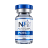 Vial of NH Peptides MOTS-c 10mg lyophilised powder