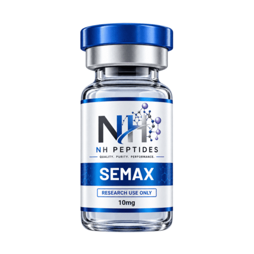 Vial of NH Peptides Semax 10mg lyophilised powder